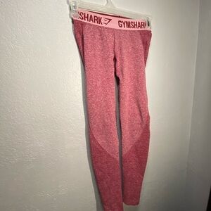 Gymshark Flex High Waisted Legging Pink/red Sz S